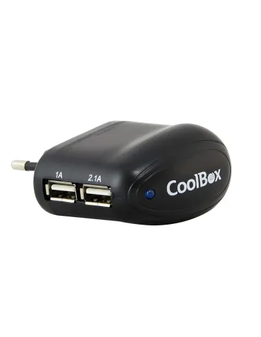 CoolBox UX-2 Universal Negro Corriente alterna Interior