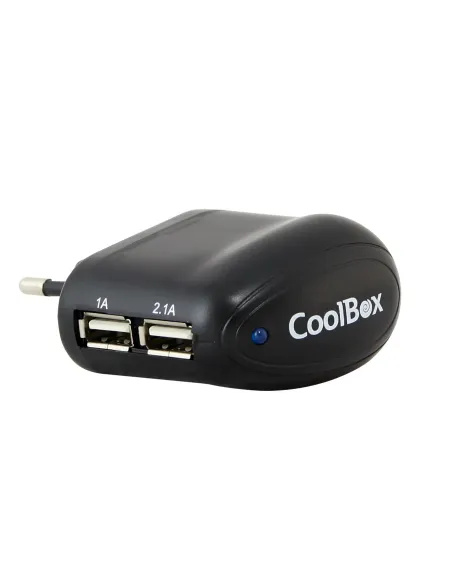 CoolBox UX-2 Universal Negro Corriente alterna Interior