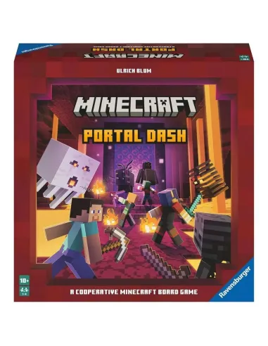 Juego de mesa ravensburger minecraft portal dash (ex magma & monsters)