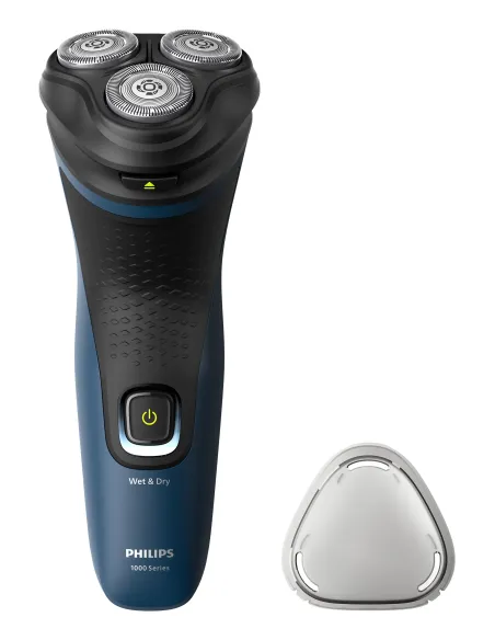 Philips S1151 00 afeitadora Máquina de afeitar de rotación Negro, Azul