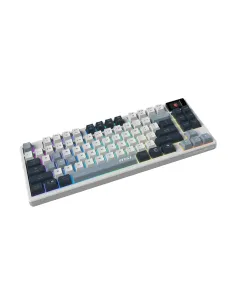 MSI FORGE GK600 TKL WIRELESS SKY teclado Juego USB + Bluetooth QWERTY Azul, Blanco 2