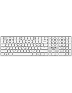 MSI FORGE K210 W COMBO WHITE teclado Ratón incluido Hogar   Oficina USB QWERTY Blanco 2