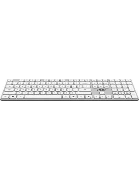 MSI FORGE K210 W COMBO WHITE teclado Ratón incluido Hogar   Oficina USB QWERTY Blanco