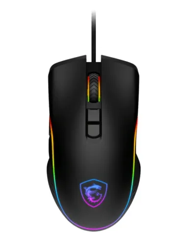 MSI FORGE GM300 ratón Juego Ambidextro USB tipo A Óptico 7200 DPI