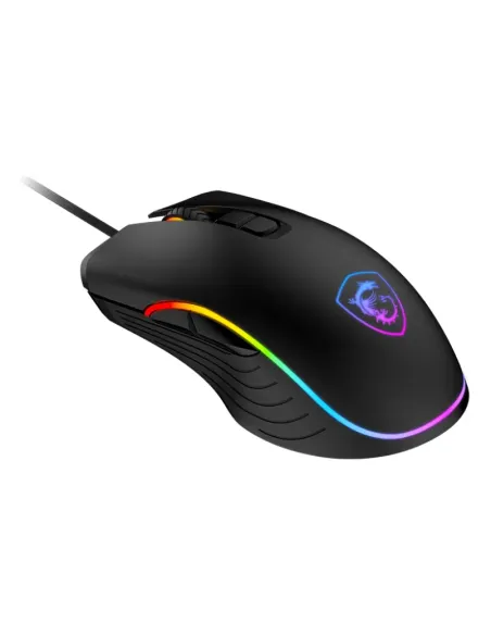 MSI FORGE GM300 ratón Juego Ambidextro USB tipo A Óptico 7200 DPI