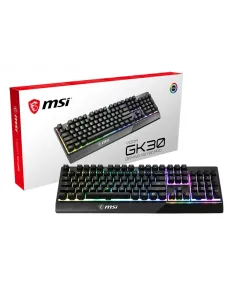 MSI Vigor GK30 teclado Juego USB QWERTY Español Negro