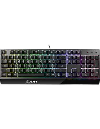MSI Vigor GK30 teclado Juego USB QWERTY Español Negro