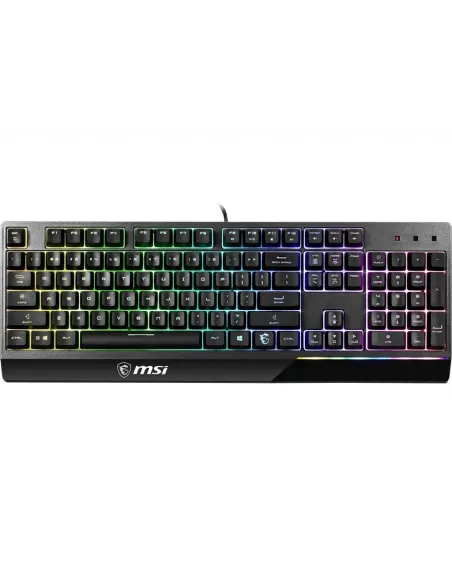 MSI Vigor GK30 teclado Juego USB QWERTY Español Negro