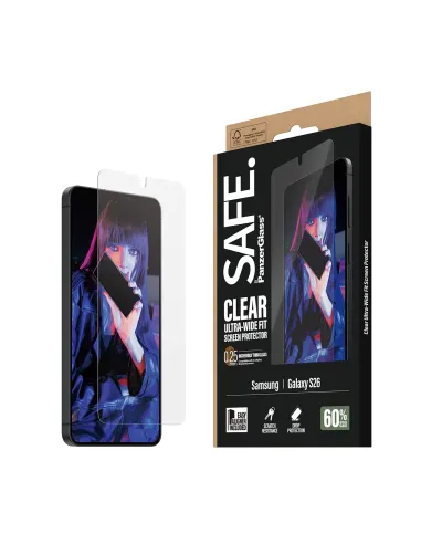 PanzerGlass SAFE. by ® Screen Protector Samsung Galaxy S26 | Ultra-Wide Fit w. EasyAligner Protector de pantalla 1 pieza(s)