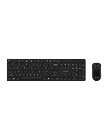 MSI FORGE K210 WIRELESS COMBO teclado Ratón incluido Hogar   Oficina USB Negro