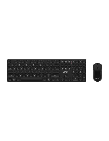 MSI FORGE K210 WIRELESS COMBO teclado Ratón incluido Hogar   Oficina USB Negro