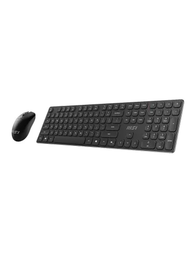 MSI FORGE K210 WIRELESS COMBO teclado Ratón incluido Hogar   Oficina USB Negro