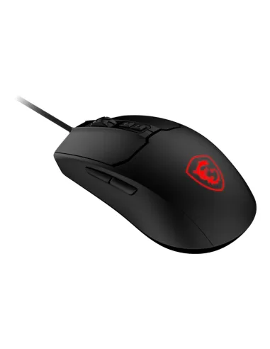 MSI FORGE GM100 ratón Juego Ambidextro USB tipo A Óptico 6400 DPI