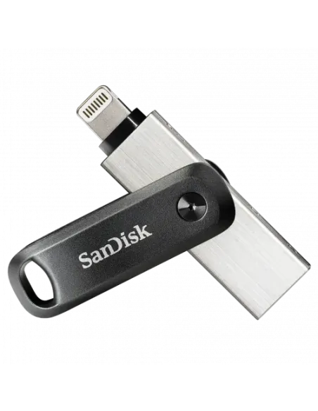 Sandisk SDIX60N-128G-GN6NE unidad flash USB 128 GB 3.2 Gen 1 (3.1 Gen 1) Gris, Plata