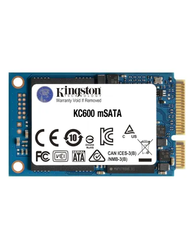 Kingston Technology Disco SSD KC600 SATA3 mSATA de 1024 G