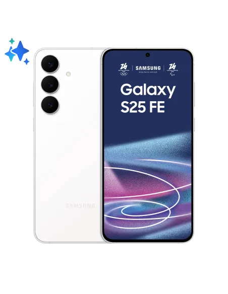 Samsung Galaxy S25 FE 5G 17 cm (6.7") SIM doble USB Tipo C 8 GB 256 GB 4900 mAh Blanco