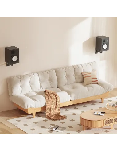 AISENS Soporte Universal De Pared Giratorio E Inclinable Para Altavoces, Negro