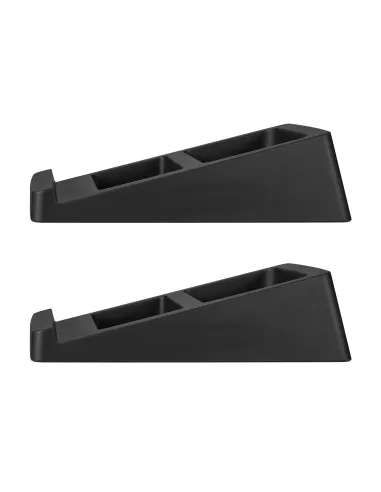 AISENS Soporte Universal De Sobremesa Para Altavoces, Negro