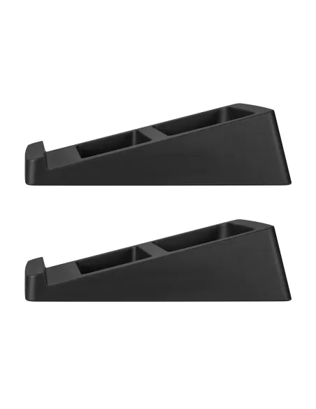 AISENS Soporte Universal De Sobremesa Para Altavoces, Negro