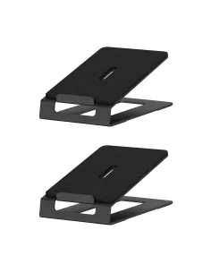 AISENS Soporte Universal De Sobremesa Para Altavoces, Negro