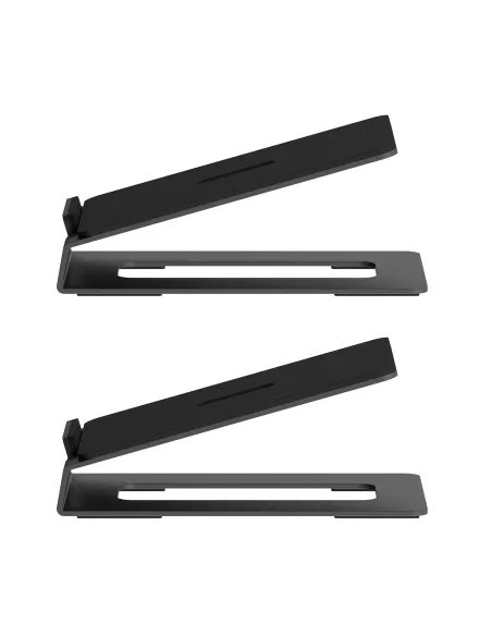 AISENS Soporte Universal De Sobremesa Para Altavoces, Negro