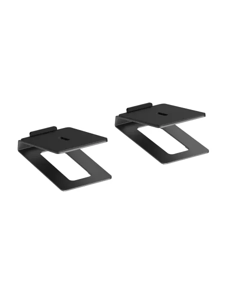 AISENS Soporte Universal De Sobremesa Para Altavoces, Negro