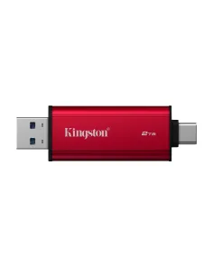 Kingston Technology 2TB Dual USB-A C Portable SSD, Up to 1050MB s USB 3.2 Gen 2 2