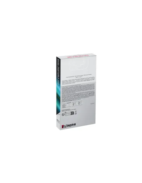 Kingston Technology 2TB Dual USB-A C Portable SSD, Up to 1050MB s USB 3.2 Gen 2