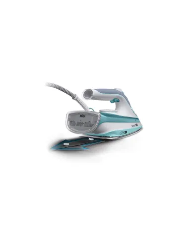Braun TexStyle 3 SI 5017 GR Plancha a vapor Suela de cerámica 2700 W Gris, Turquesa, Blanco