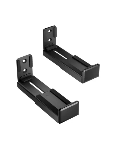 AISENS Soporte Universal de Pared para Barra de Sonido, Negro