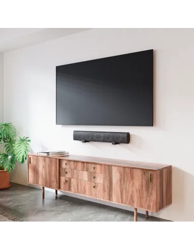 AISENS Soporte Universal de Pared para Barra de Sonido, Negro