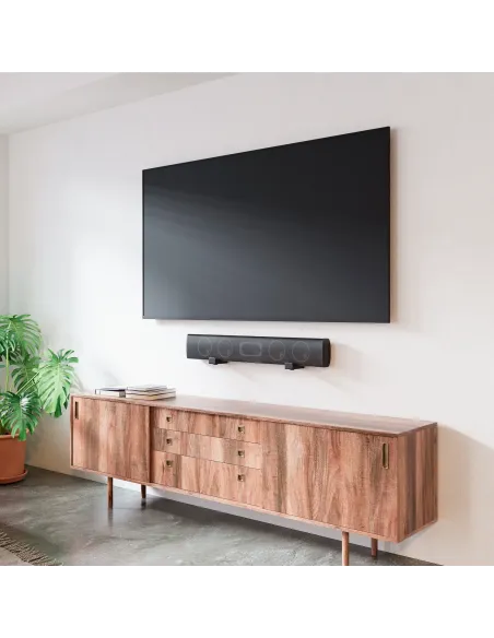 AISENS Soporte Universal de Pared para Barra de Sonido, Negro