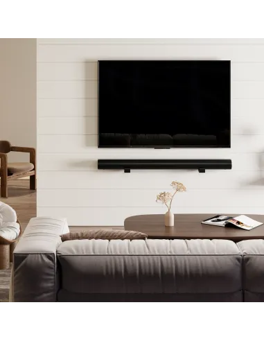 AISENS Soporte Universal de Pared para Barra de Sonido, Negro