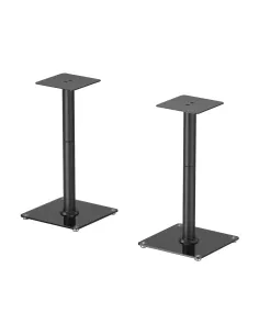 AISENS Soporte Universal De Suelo Para Altavoces, Negro