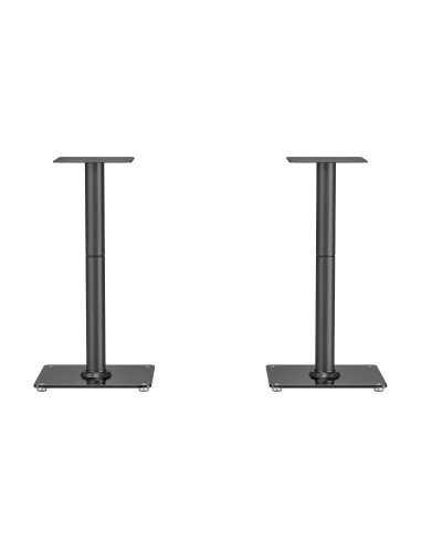 AISENS Soporte Universal De Suelo Para Altavoces, Negro