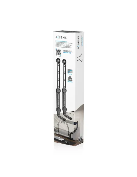AISENS Soporte Universal Para Barra de Sonido, Negro