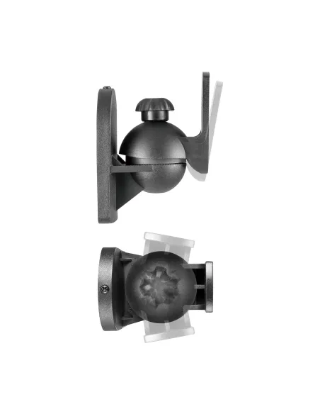 AISENS Soporte Universal De Pared Giratorio E Inclinable Para Altavoces, Negro