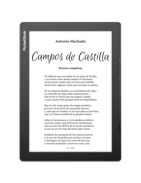 Pocketbook inkpad lite 9'7pulgadas 8 gb gris niebla