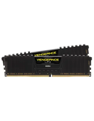 Memoria ddr4 16gb kit 2x8 corsair vengeance - pc4 - 25600 -  3200mhz -  c16 negro