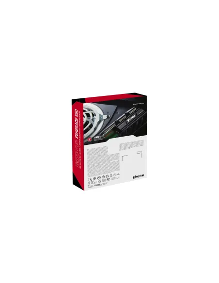 Kingston Technology 2000G RENEGADE PCIe 4.0 NVMe SSD W  Difusor térmico
