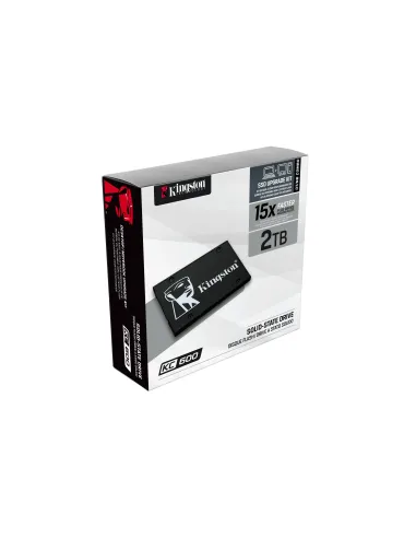 Kingston Technology Disco SSD KC600 SATA3 2,5" de 2048 G