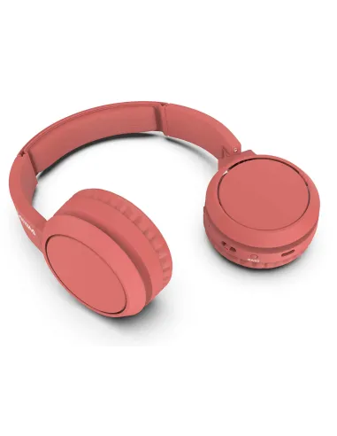 Philips 4000 series TAH4205RD 00 auricular y casco Auriculares Inalámbrico Diadema Llamadas Música USB Tipo C Bluetooth Rojo