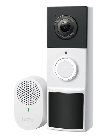 TP-Link Tapo D210 sistema de intercomunicación de video 3 MP Negro, Blanco
