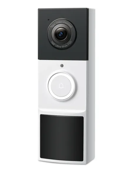 TP-Link Tapo D210 sistema de intercomunicación de video 3 MP Negro, Blanco