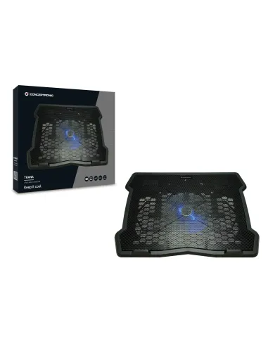 Conceptronic THANA05B almohadilla fría 39,6 cm (15.6") Negro