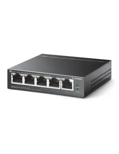 TP-Link TL-SF1005P No administrado Fast Ethernet (10 100) Energía sobre Ethernet (PoE) Negro 2