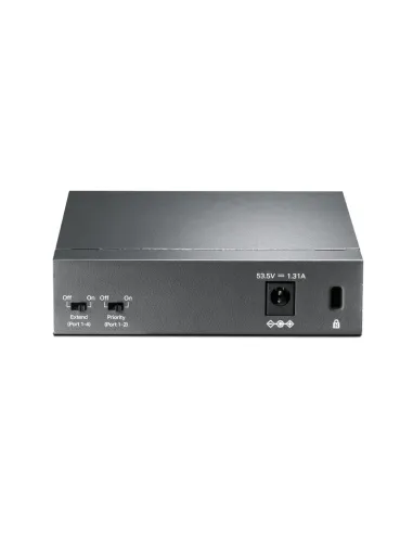 TP-Link TL-SF1005P No administrado Fast Ethernet (10 100) Energía sobre Ethernet (PoE) Negro