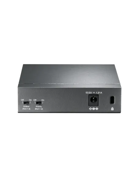 TP-Link TL-SF1005P No administrado Fast Ethernet (10 100) Energía sobre Ethernet (PoE) Negro