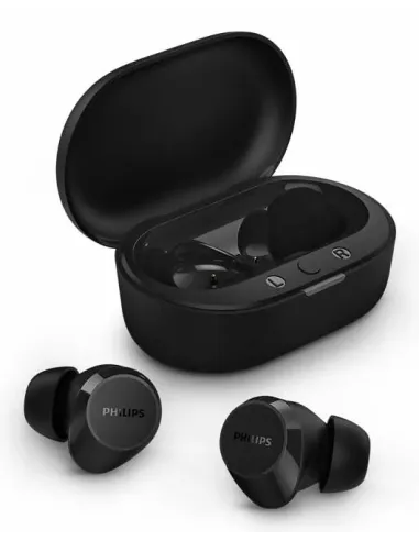 Philips TAT1209BK 00 auricular y casco Auriculares True Wireless Stereo (TWS) Dentro de oído Llamadas Música Bluetooth Negro