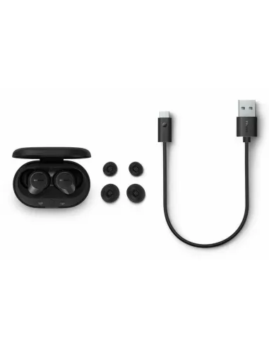Philips TAT1209BK 00 auricular y casco Auriculares True Wireless Stereo (TWS) Dentro de oído Llamadas Música Bluetooth Negro